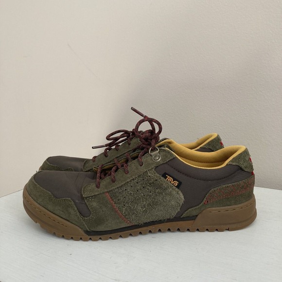 Teva Highside ‘84 Mens Sneakers Size 11 Dark Olive Brown Casual Shoes